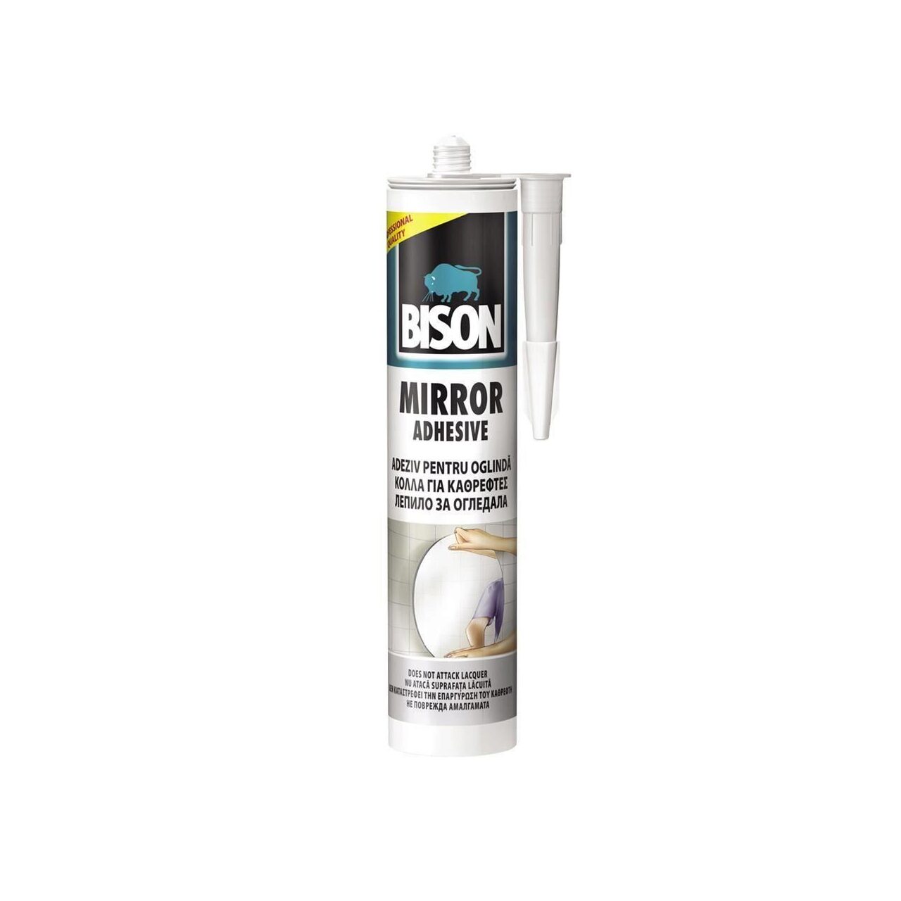 BISON - Adeziv pentru oglinzi Mirror Adhesive, 430g [400049]