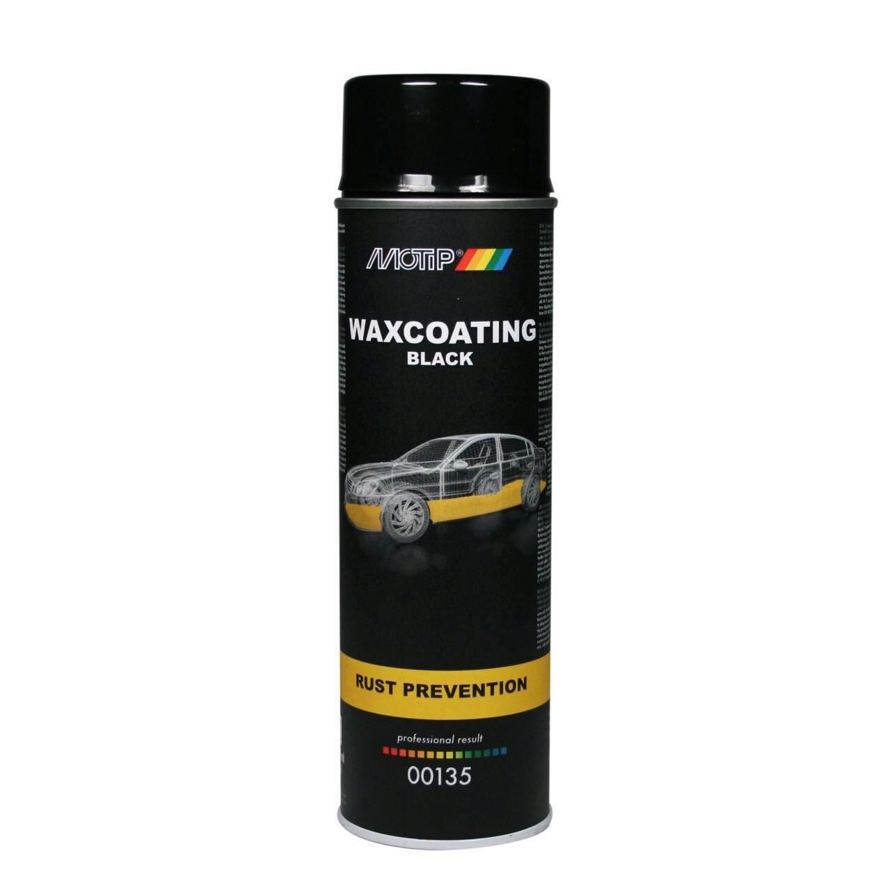 Motip - Waxcoating ceara anticoroziva pentru caroserie, negru 500 ml [382452]