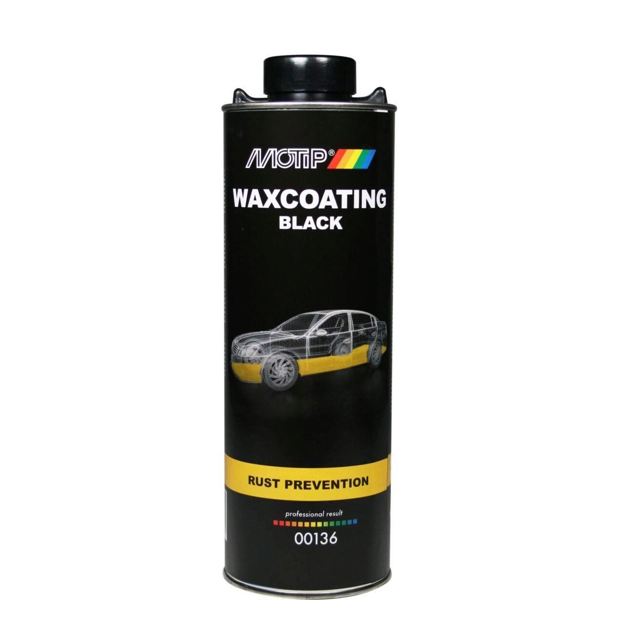 Motip - Ceara anticoroziva Waxcoating, neagra, 1000ml, c.00136 [382453]