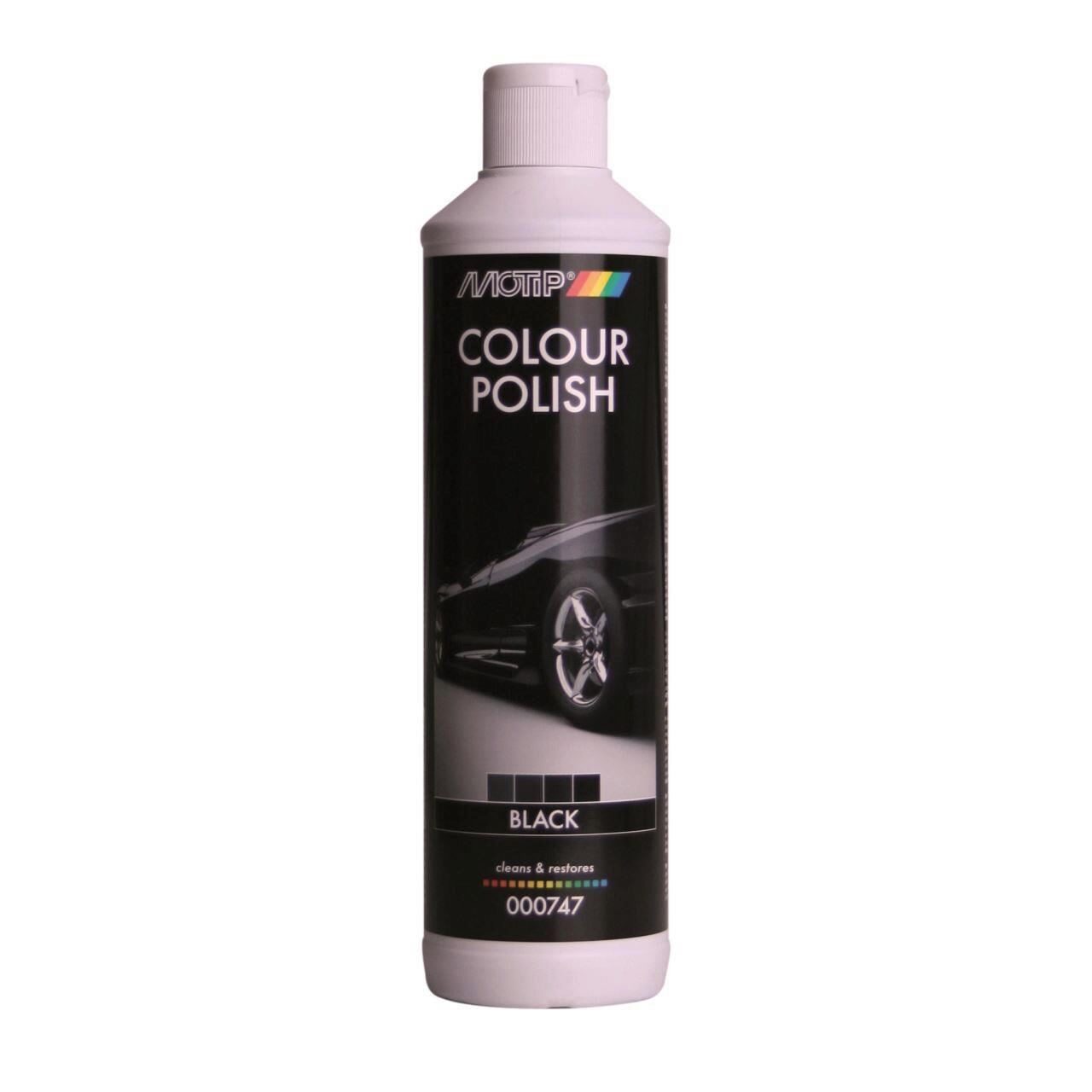 Motip - Polish color 747C, negru, 500 ml [382470]