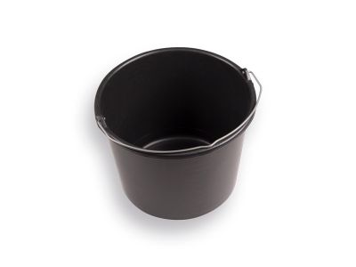 Galeata pentru constructii 20L, neagra [8713331250304]