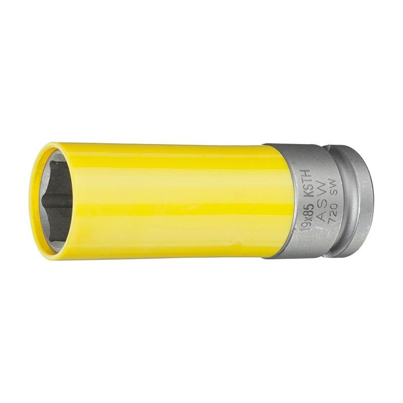 ASW - Cap cheie tubulara cu manson de plastic 1/2
