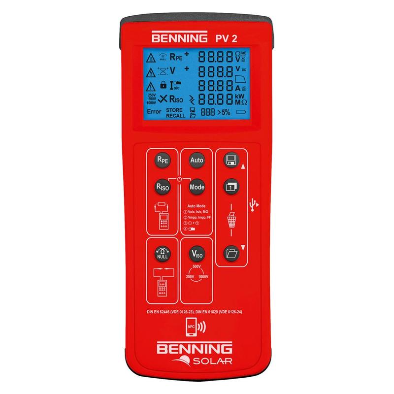 Benning - Tester de instalatii PV2 [50422]
