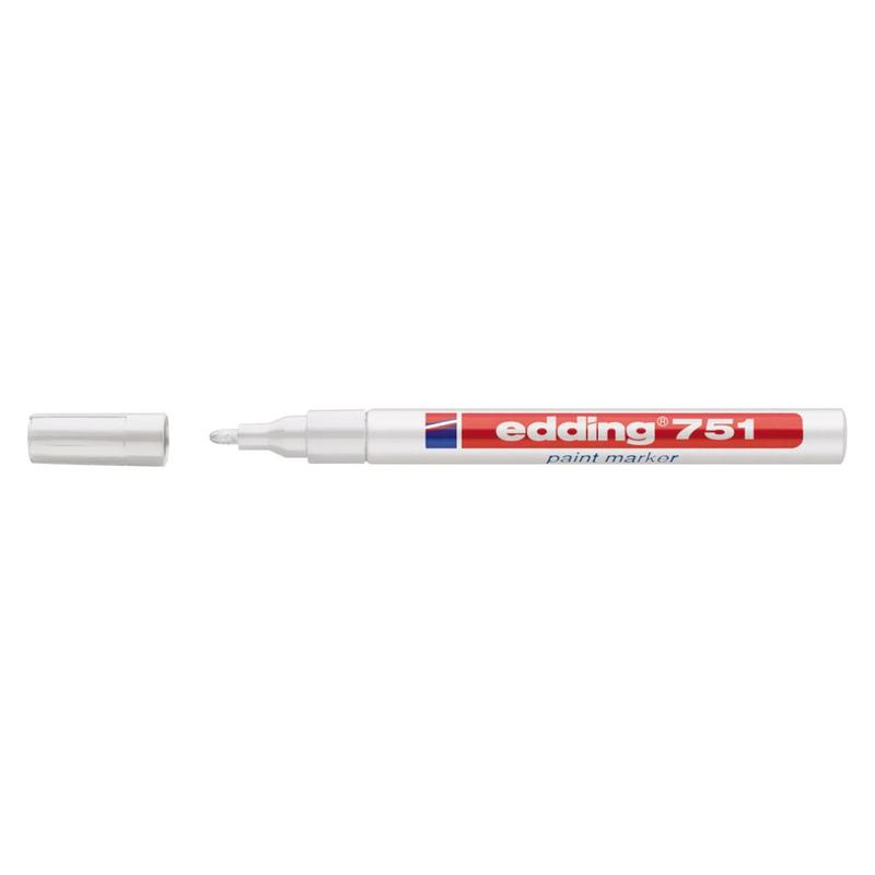 Edding - Marker cu vopsea 751 alb [4-751049]