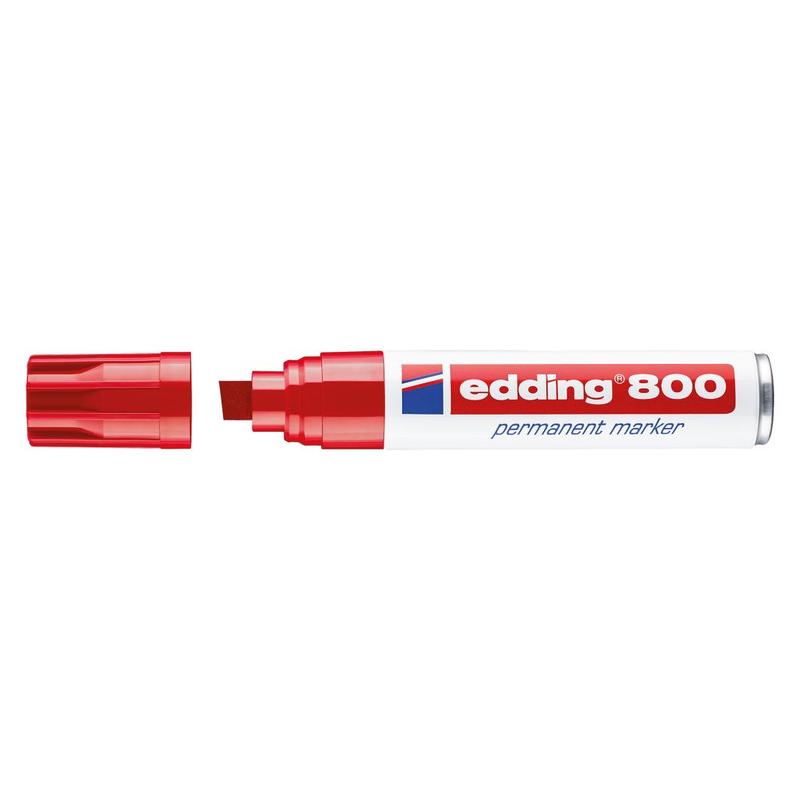 Edding - Marker permanent 800 rosu [4-800002]