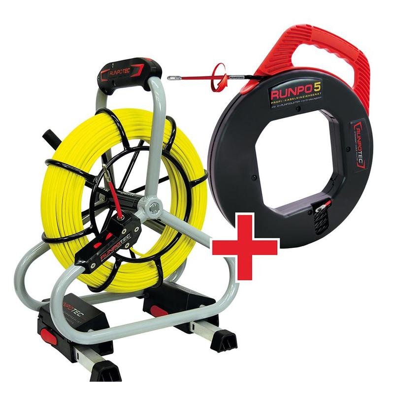 RUNPOTEC - Set tragere cabluri Runpo5+Profiset [11120]