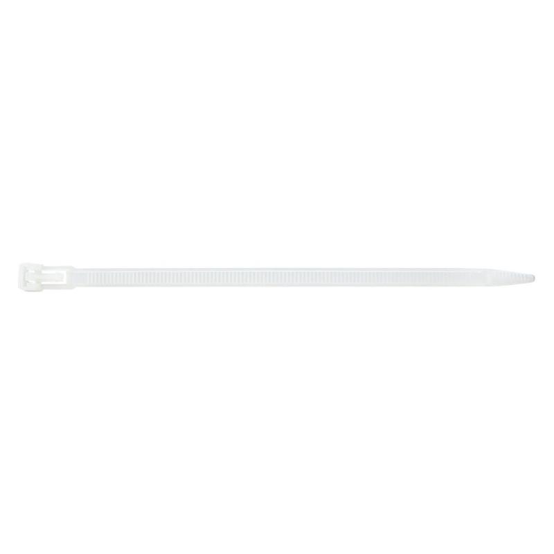 SapiSelco - Bride detasabile din nylon natural 360x7.5mm, 100 bucati [491148]