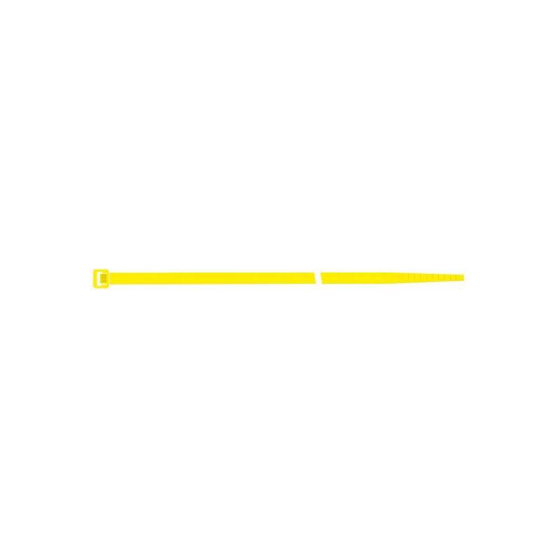 SapiSelco - Bride din nylon galben 280x4.5mm, 100 bucati [SEL.14.425R]