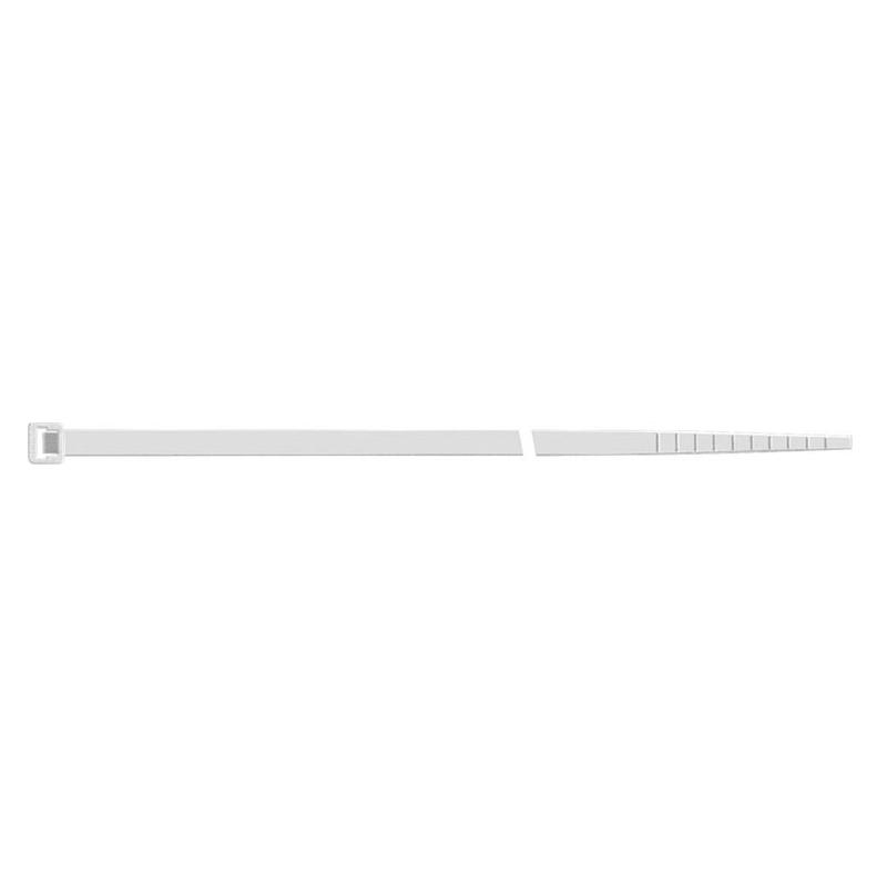 SapiSelco - Bride din nylon natural 180x7.5mm, 100 bucati [SEL.2.430]