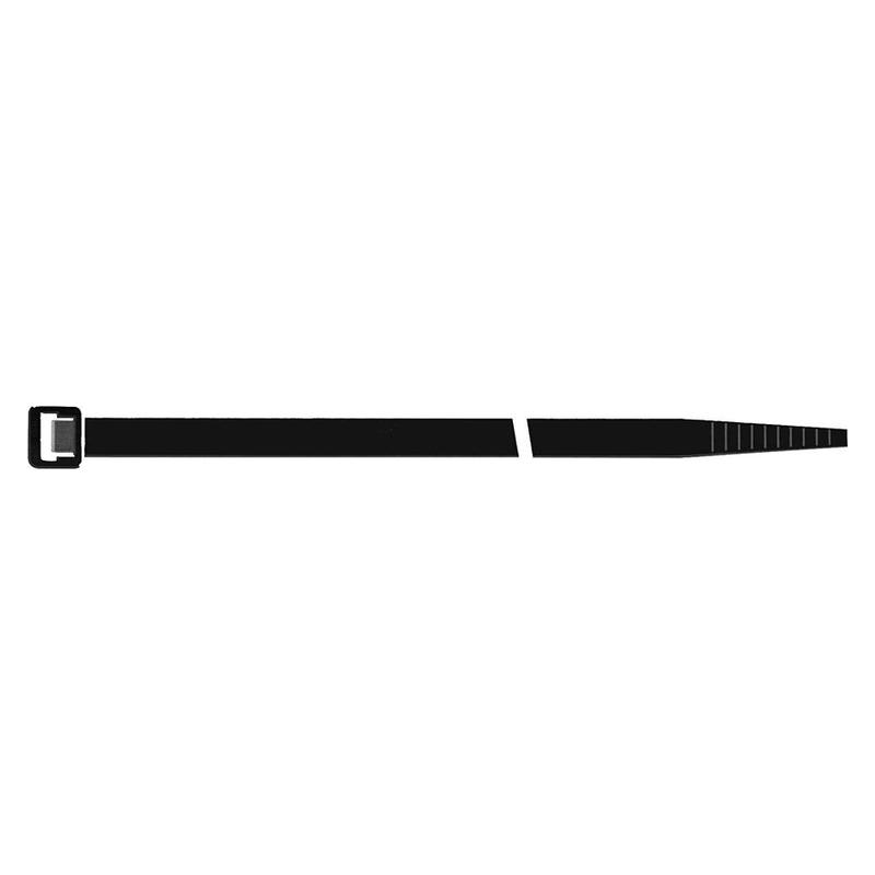 SapiSelco - Bride din nylon negru 750x12.5mm, 100 bucati [SEL.3.452]