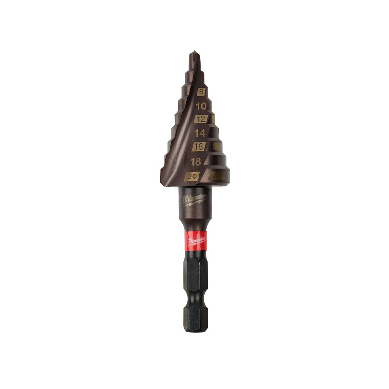 Milwaukee - Burghiu in trepte Shockwave 4-20mm [48899263]