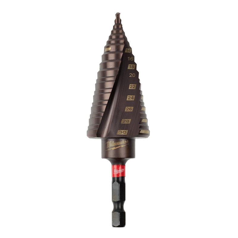 Milwaukee - Burghiu in trepte Shockwave 4-30mm [48899265]