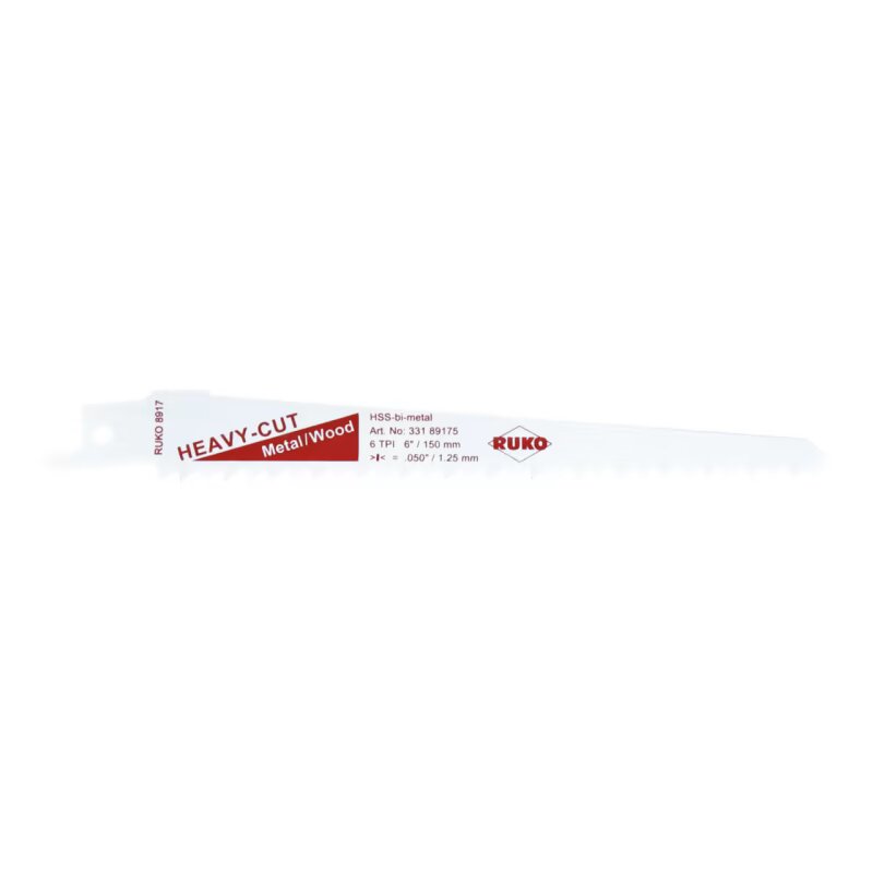 Ruko - Panze HSS-bimetal 6x3/4 6Tpi 8917-5, 5 bucati [33189175]