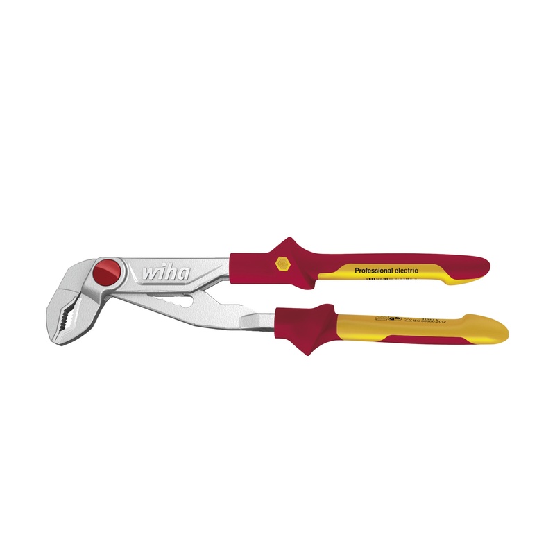 Cleste papagal Wiha Professional 260 mm cu buton de reglare VDE