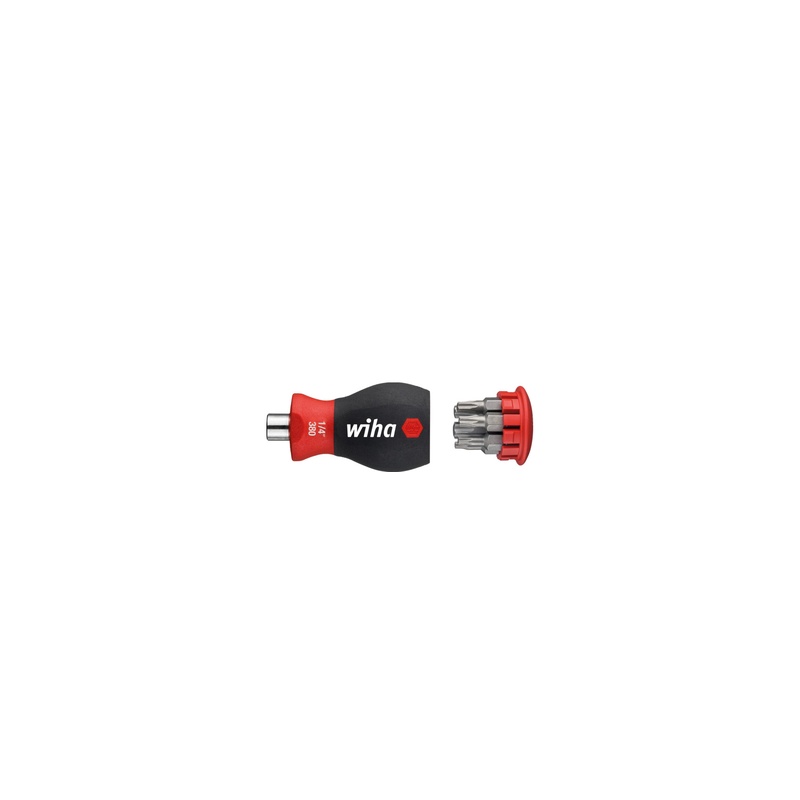 wiha - Surubelnita cu magazie de biti magnetici Torx 6 biti, 1/4