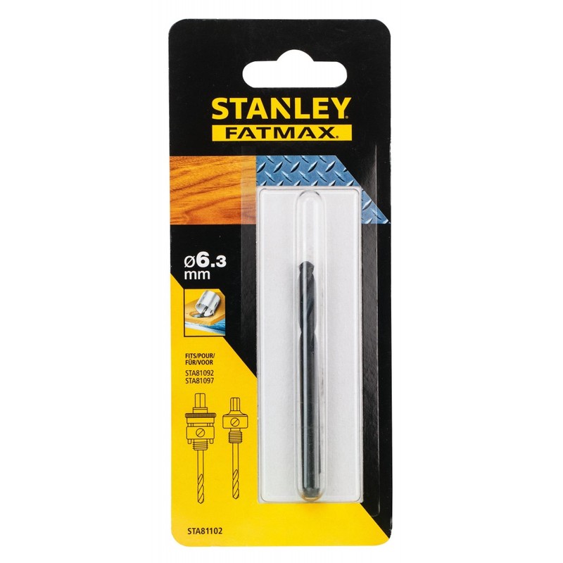 STANLEY - Burghiu de centrare 6.3mm pentru carote Bi-Metal [STA81102-XJ]