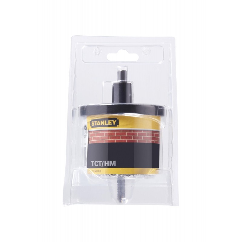 STANLEY - Carota TCT pentru zidarie 73x58mm cu baza de gaurire si burghiu de centrare [STA81152-XJ]