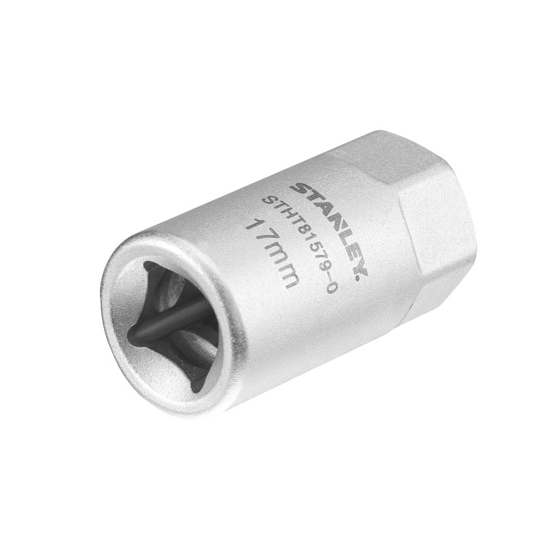 STANLEY - Cap cheie tubulara hexagonala pentru buson ulei 17mm, 3/8