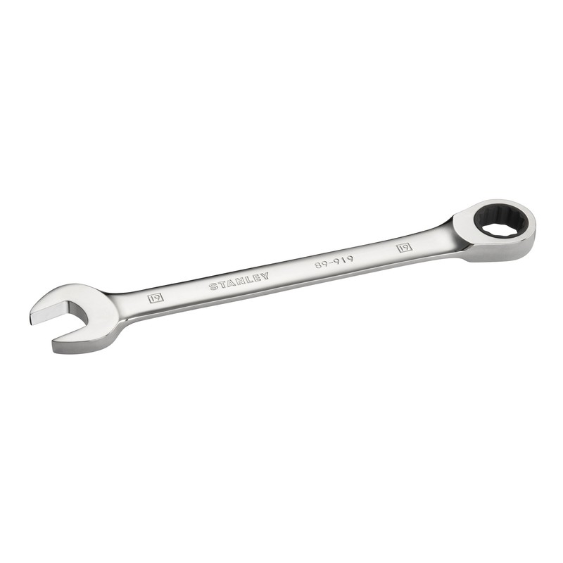 STANLEY - Cheie combinata subtire cu clichet 19mm [STMT89919-0]