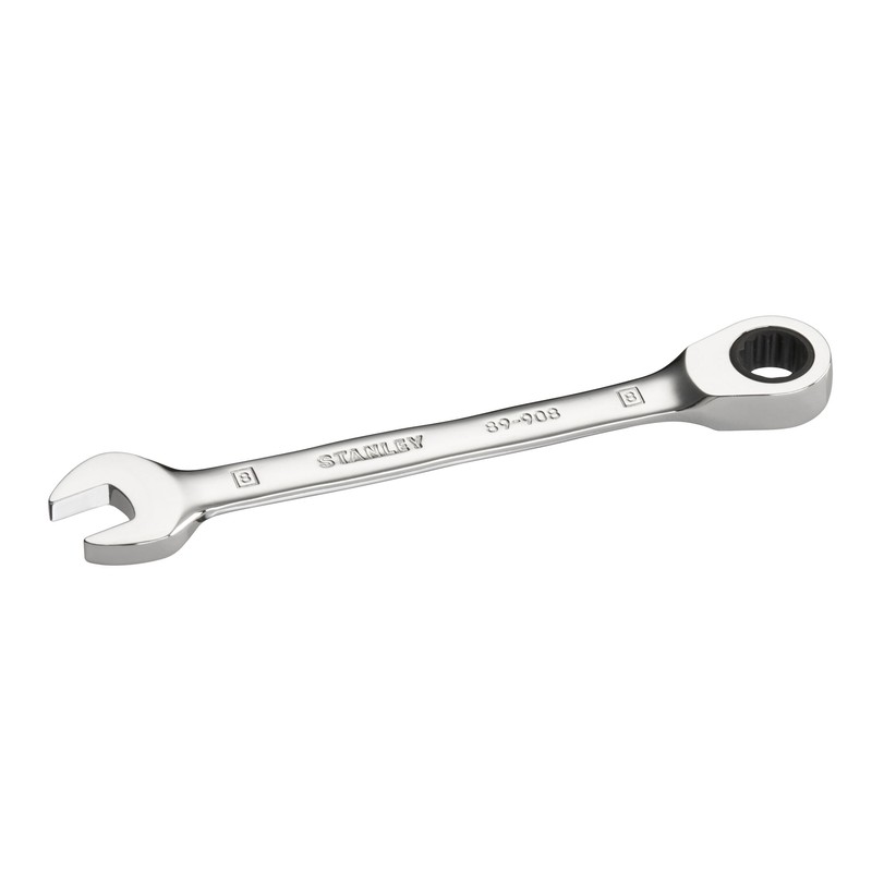 STANLEY - Cheie combinata subtire cu clichet 8mm [STMT89908-0]