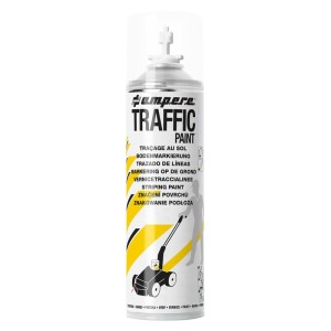 a.m.p.e.r.e - Spray de marcare Traffic, 500ml, alb [10602]