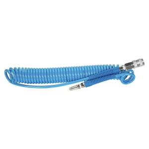 Aircraft - Furtun spiralat PRO cu cuplaj pivotant 1/4