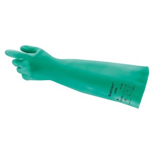 Ansell - Manusi AlphaTec Solvex 37-185, verde, mas. 7 [37-185/7]