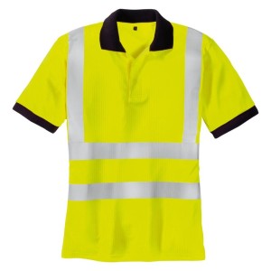 BIG - Tricou polo reflectorizant SYLT, galben, mas. S [7028-S]