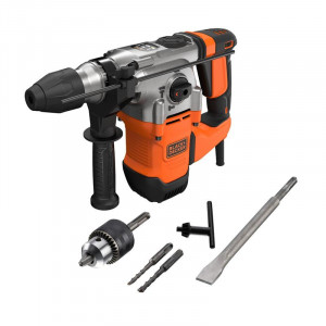 Ciocan rotopercutor Black+Decker BEHS03K, SDS Plus, 1250W, 1.4J