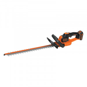 Black+Decker - Foarfeca pentru gard viu 50cm, cu acumulator 18V, 2.0Ah, incarcator [GTC18502PC-QW]