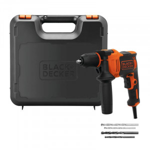 Masina de gaurit cu percutie Black+Decker BEH710