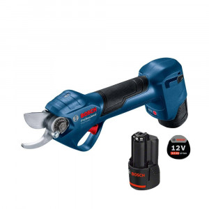 Bosch - Foarfeca pentru crengi 25mm, Pro Pruner, cu 2 acumulatori 12V, 3.0Ah, incarcator GAL 12V-20 [06019K1021]