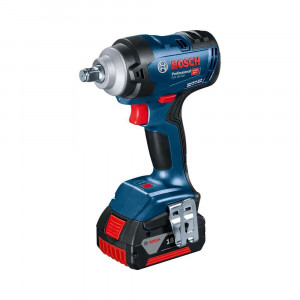 Masina de insurubat cu impact BOSCH GDS 18V-400, 18V, cu acumulator