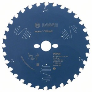 BOSCH - Panza de fierastrau circular Expert for Wood, 254x30x2.6mm, 32 dinti [2608644341]
