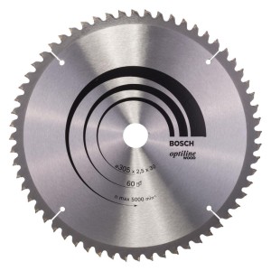 BOSCH - Panza fierastrau circular HM Optiline Wood, 305x2.5/18x30mm, 60 dinti [2608640441]