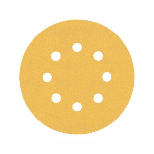 BOSCH - Set 50 foi abrazive disc C470 125mm, G120, 8 orificii Expert [2608900912]