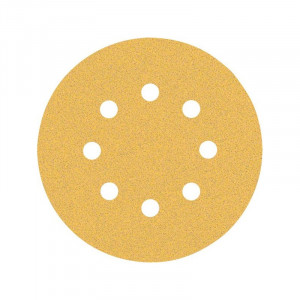 BOSCH - Set 50 foi abrazive disc C470 125mm, G80, 8 orificii Expert [2608900910]