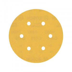 BOSCH - Set 50 foi abrazive disc C470 150mm, G400, 6 orificii Expert [2608900925]