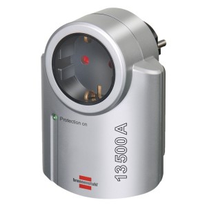 Brennenstuhl - Adaptor Primera-Line cu protectie la supratensiune 13.500A, gri [1506950]