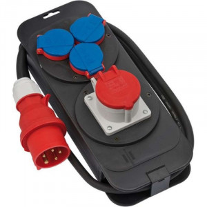 Brennenstuhl - Distribuitor electric H07RN-F 5G1.5, 400V/16A IP44 2 m [1151600010]