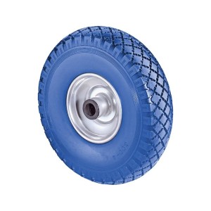 BS ROLLEN - Roata rezistenta la perforare PU, 400mm, otel, profil canelat [C91.400]