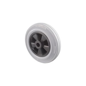BS ROLLEN - Roata cauciuc 100mm, gri, plastic [B46.100]