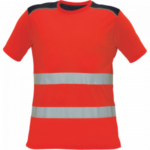 CERVA - Tricou KNOXFIELD HV rosu, mas. L [0304011120003]