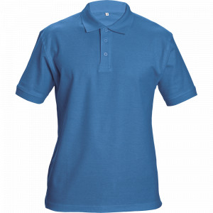 CERVA - Tricou polo DHANU, albastru de delft, mas. XL [03050022B4004]