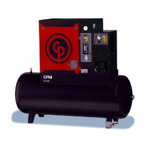 Chicago Pneumatic - Compresor cu surub CPM 4D, 10 bar,320 l/min, 400V/50Hz, rezervor aer 200L ,CE,3kw [4152051393]