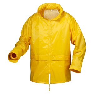 CRAFTLAND - Jacheta de ploaie nylon/vinil, galben, mas. S [2121/S]