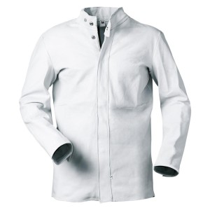CRAFTLAND - Jacheta de sudura din piele, alb, mas. 2XL [2805/4]