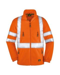 4-Protect - Jacheta fleece reflectorizanta Seattle, portocaliu, mas. L [3460/L]