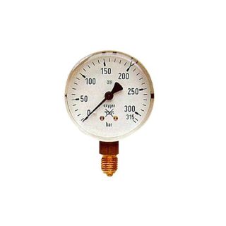 Ceas manometru GCE oxigen 315/200 bar