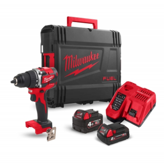 Masina de gaurit si insurubat cu percutie Milwaukee M18 CBLPD-422C, cu acumulator